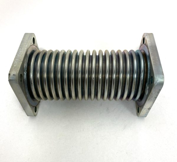 Flexible Connector - 2" x 2" SQ Flange ends - 160mm long