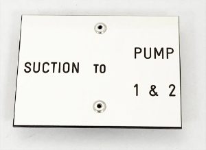 Normal Trade Price: £11.39 - SALE PRICE: £9.54 --- Suction to Pump Label with 2" Clip - Pumps 1/2, 3/4, 5/6 + Split Lines