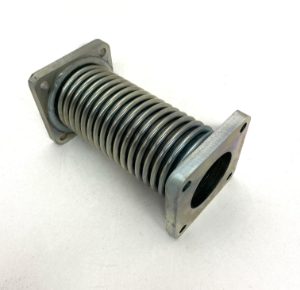 Flexible Connector - 2" x 2" SQ Flange ends - 160mm long