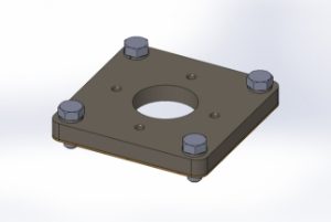 RIS-FLANGE4-2 (4in x 2in REDUCER FLANGE ASSEMBLY)