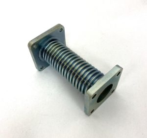 Flexible Connector - 2" x 1.5" SQ Flange ends - 160mm long