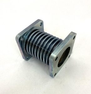 Flexible Connector - 2" x 2" SQ Flange ends - 90mm long