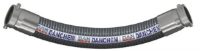 3" Grey Coloured DanChem PG Chemical Hose - 20ft (6.10m) long - Stainless Steel 2" BSPP Female Lug Swivel both ends